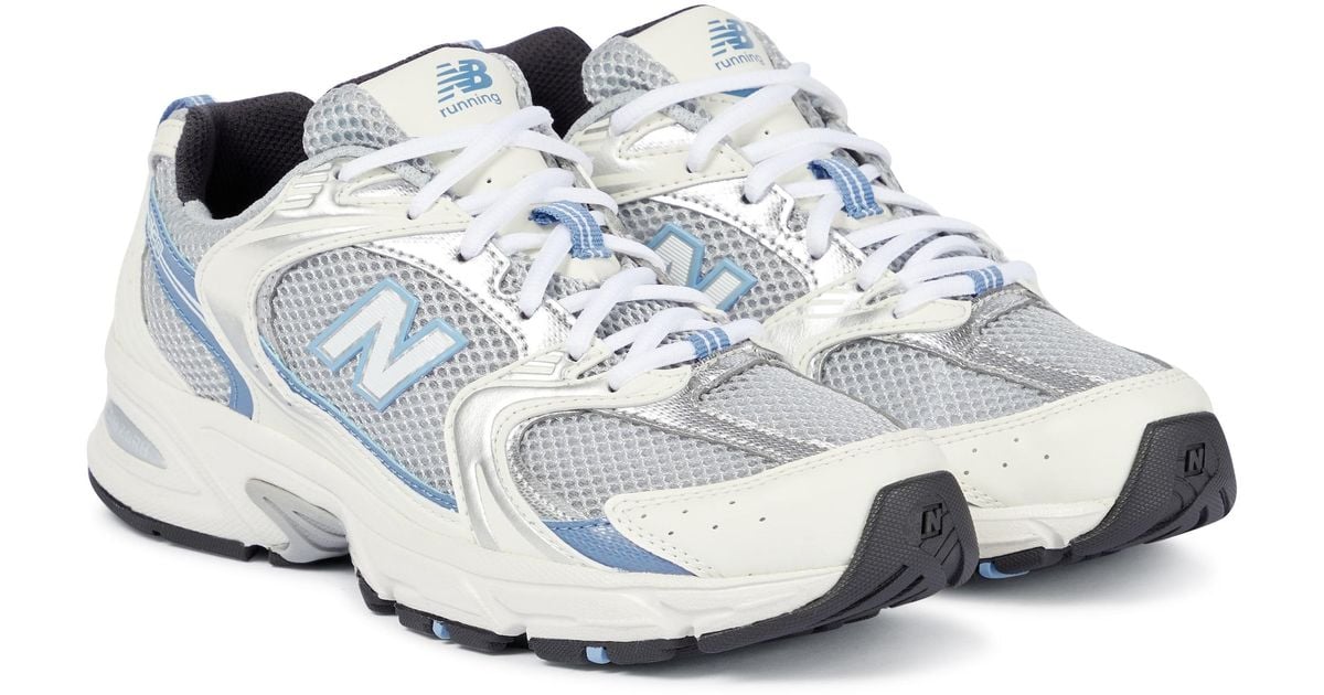 New Balance 530 Running Sneakers in White (Blue) Lyst