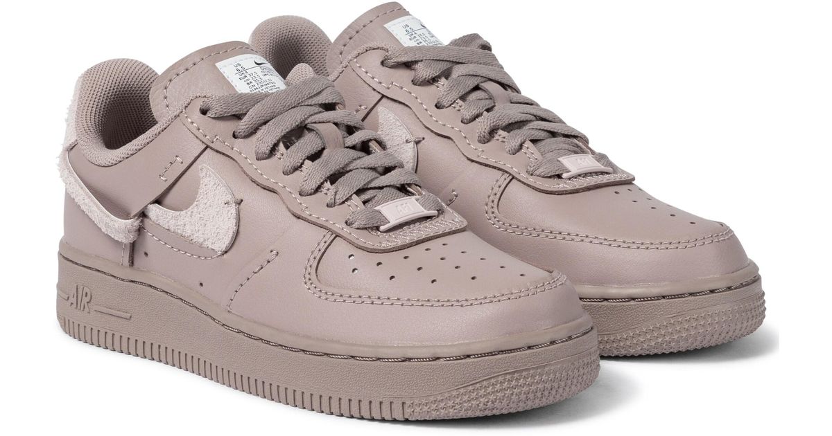 nike air force 1 brown leather