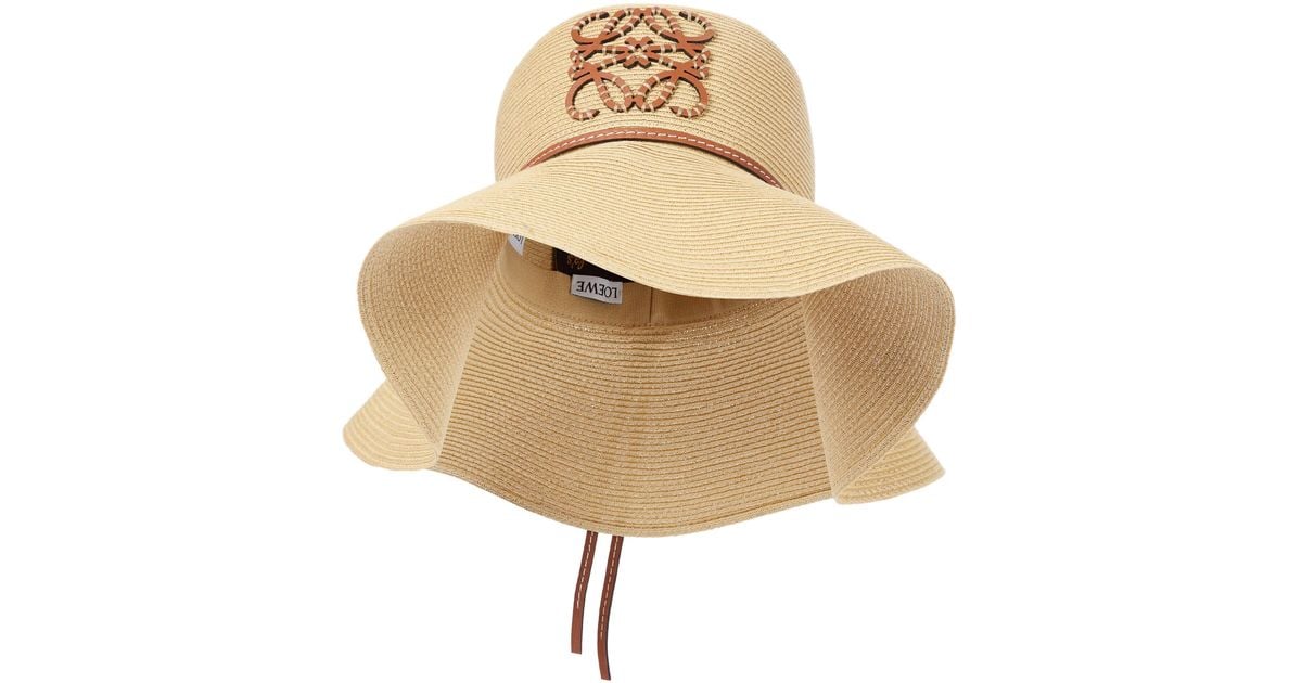 ロエベ ポーラズ イビサ コットンハット LOEWE + Paula's Ibiza appliquéd cotton-canvas bucket hat