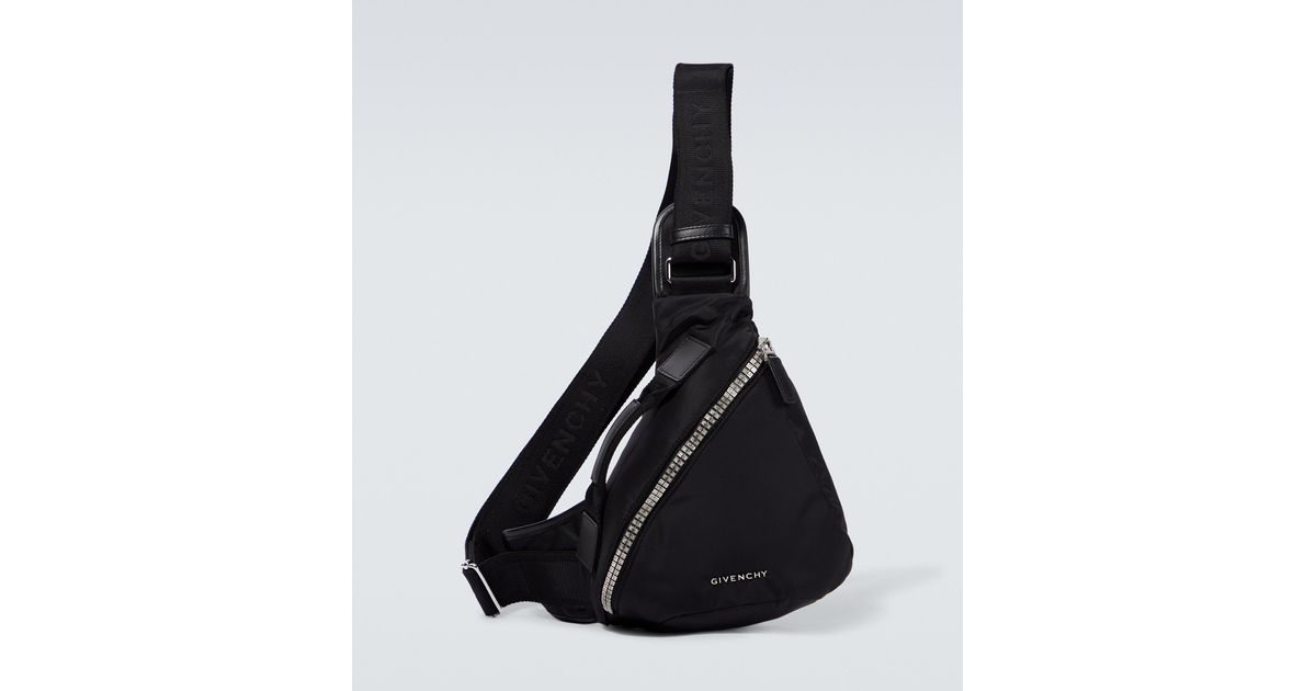 Givenchy G-zip Triangle Small Crossbody Bag in Black for Men | Lyst  Australia