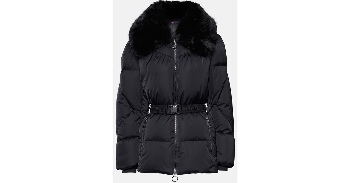 A2Z 4 Kids Giacca Parka Con Cappuccio In Finta Pelliccia Per Ragazze - Caldo Cappotto Invernale Anti-Vento (Nero, 5-6 Anni) - 6