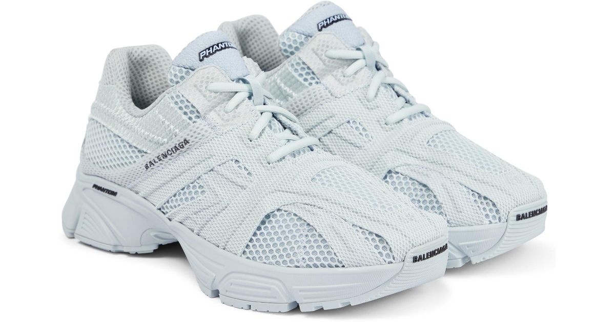 Balenciaga Phantom mesh-paneled sneakers in Blau | Lyst AT