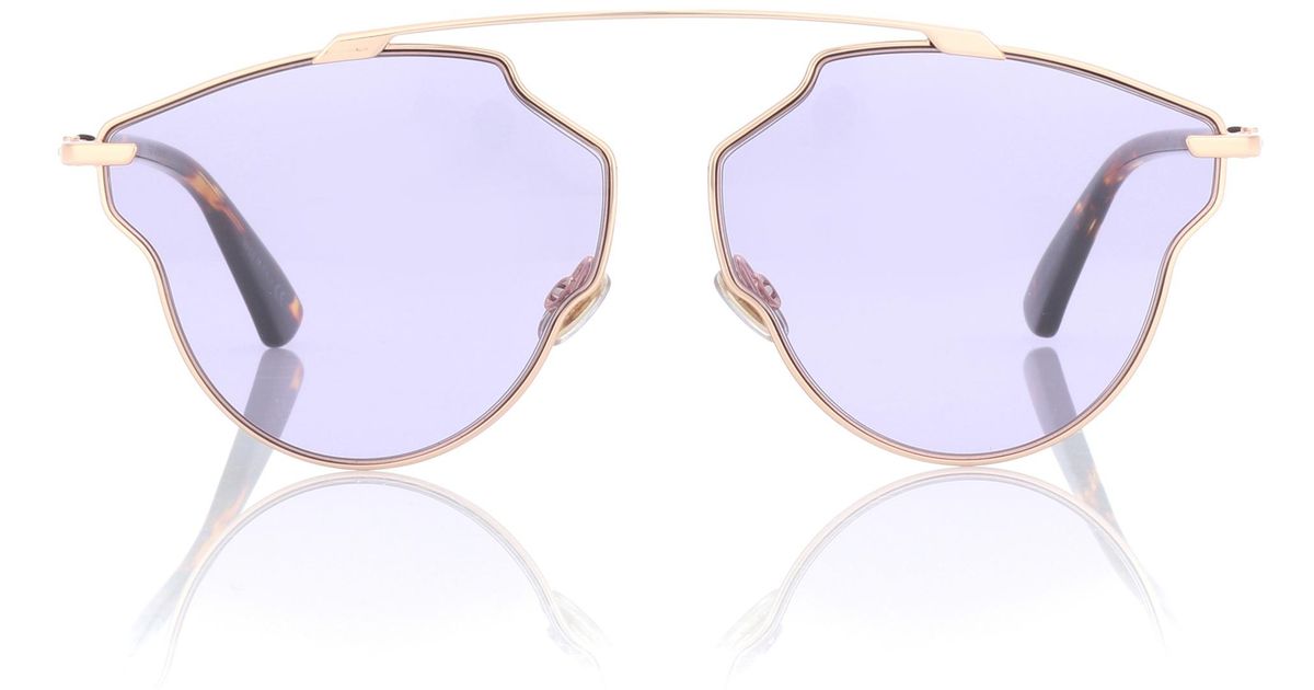 Dior Sonnenbrille Dior So Real Pop in Lila | Lyst DE