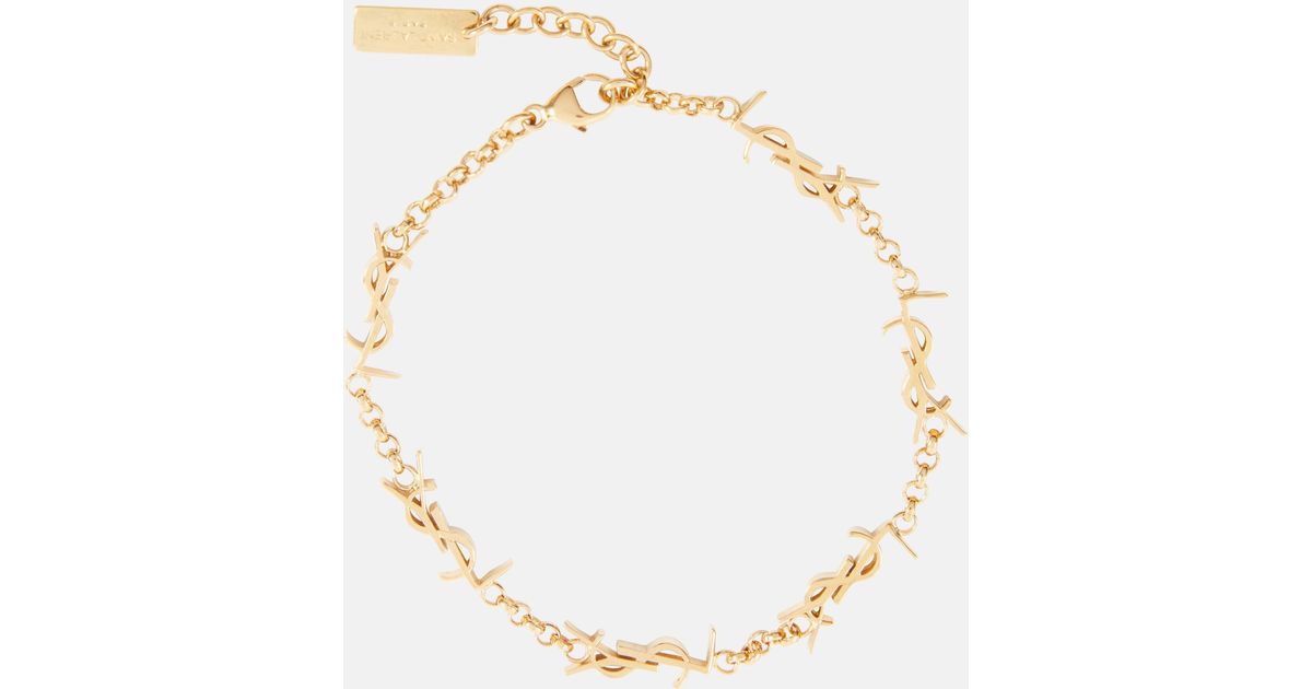 Ysl 2024 chain bracelet