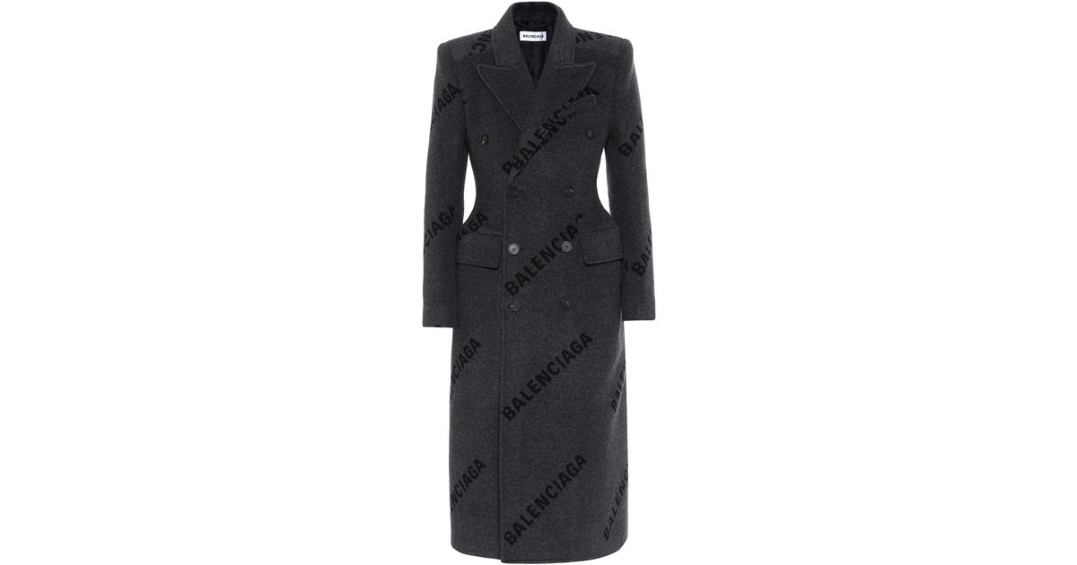 balenciaga cashmere coat