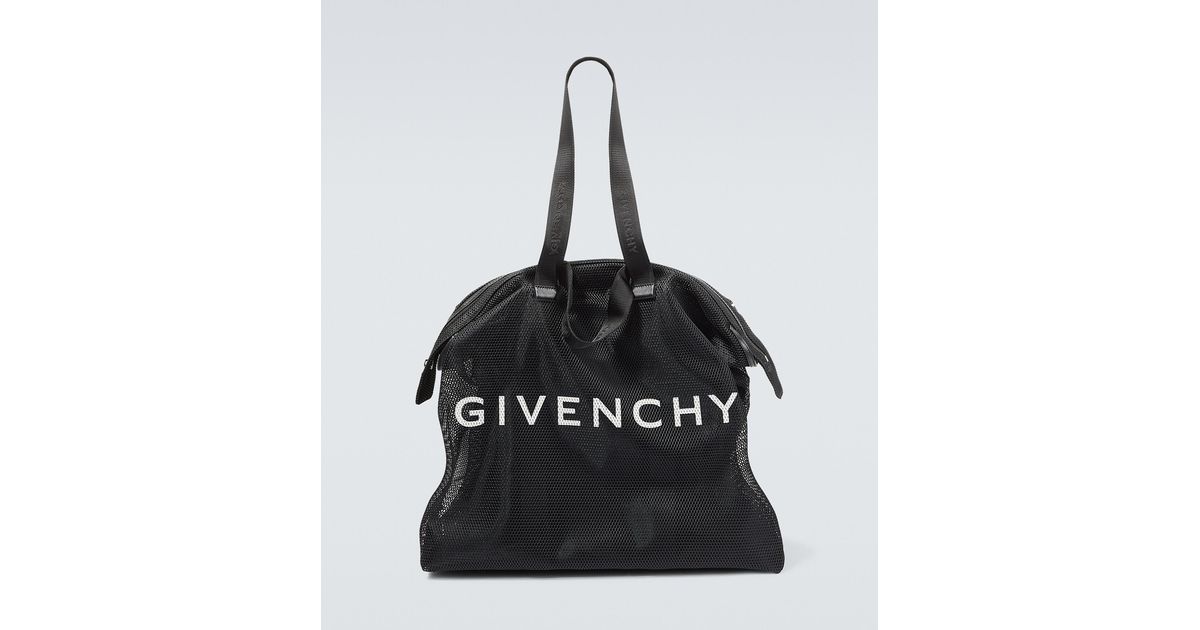 Givenchy G-shopper Large Mesh Tote Bag in Black for Men | Lyst