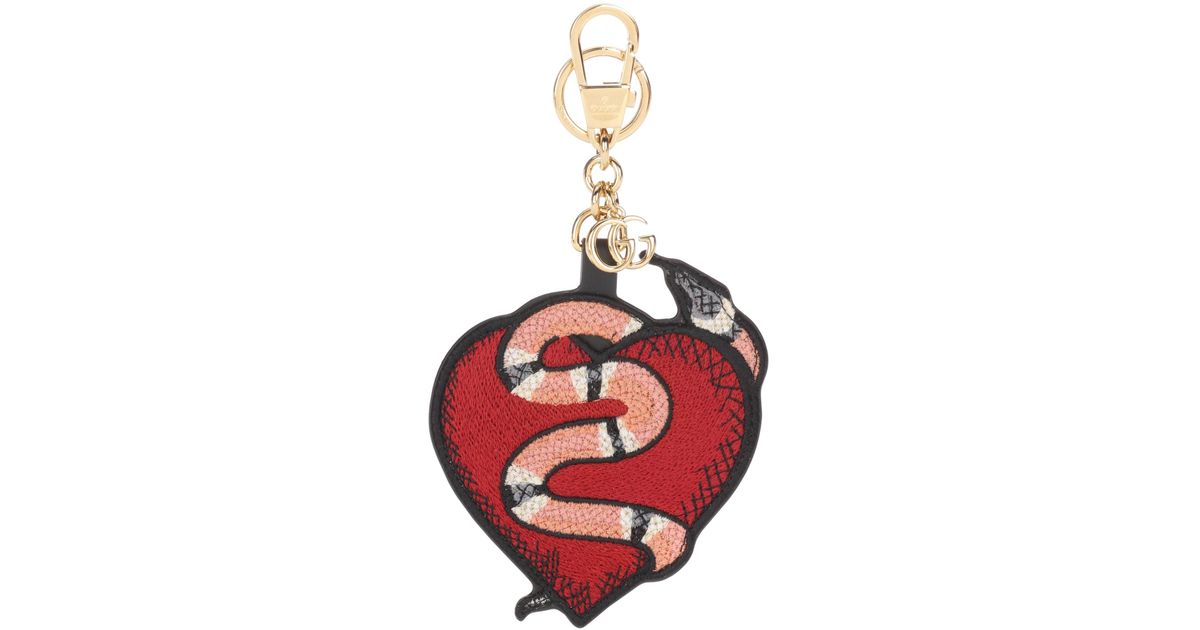 gucci heart keychain