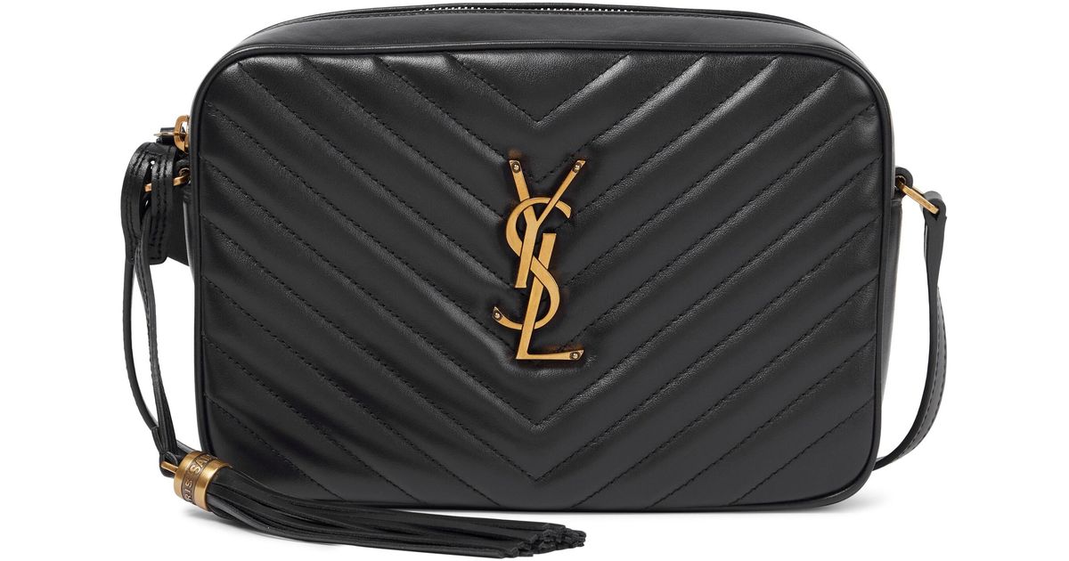 ysl camera bag grey