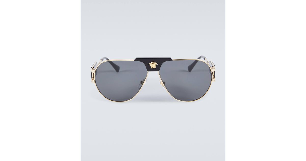 Oversized Sunglasses - Versace, Mytheresa