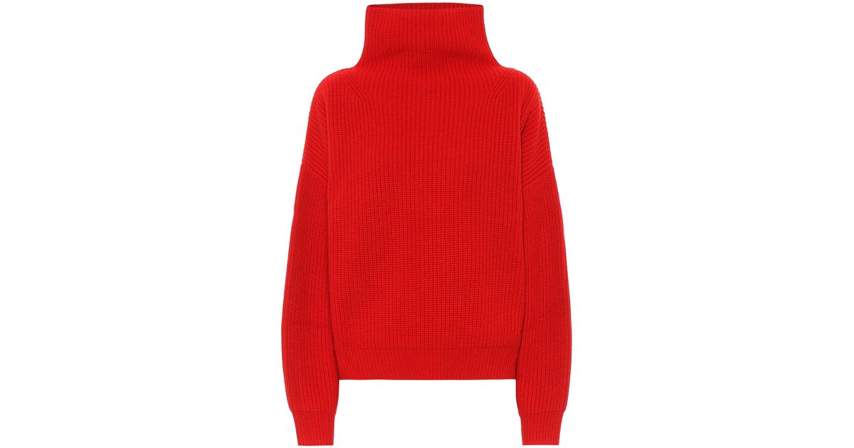 isabel marant red sweater