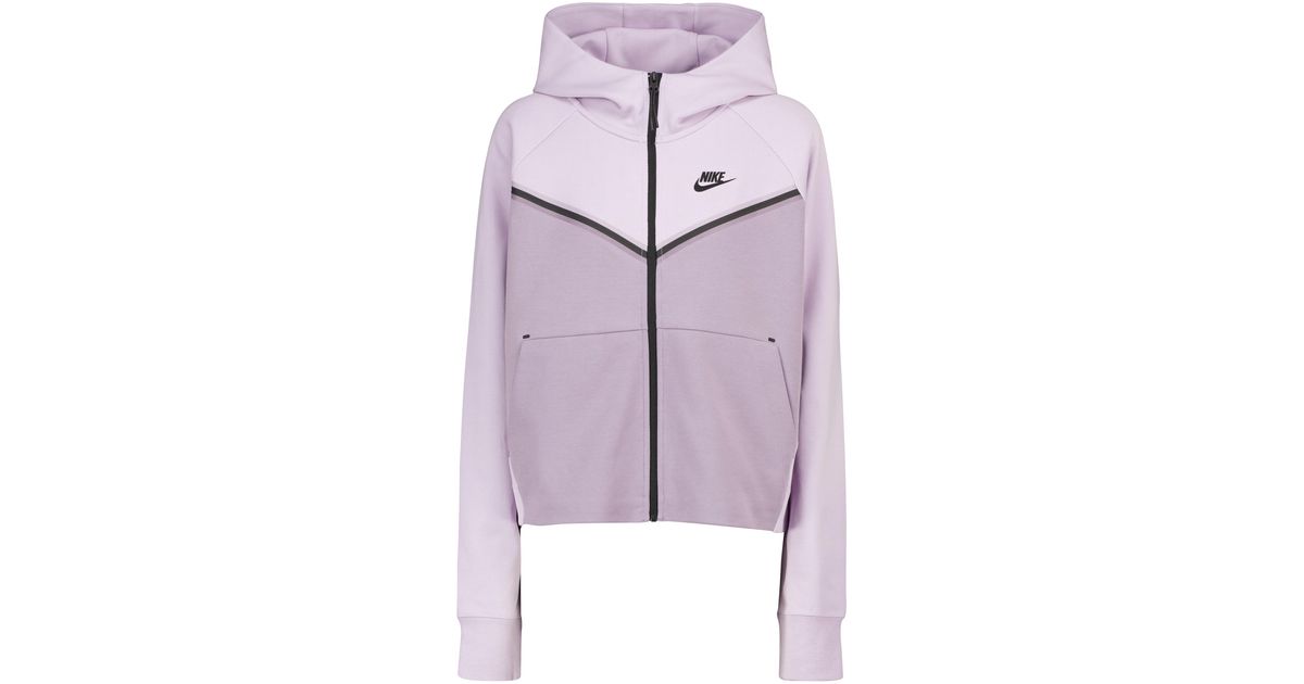 Nike Tech-fleece Windrunner Jacket in Purple | Lyst