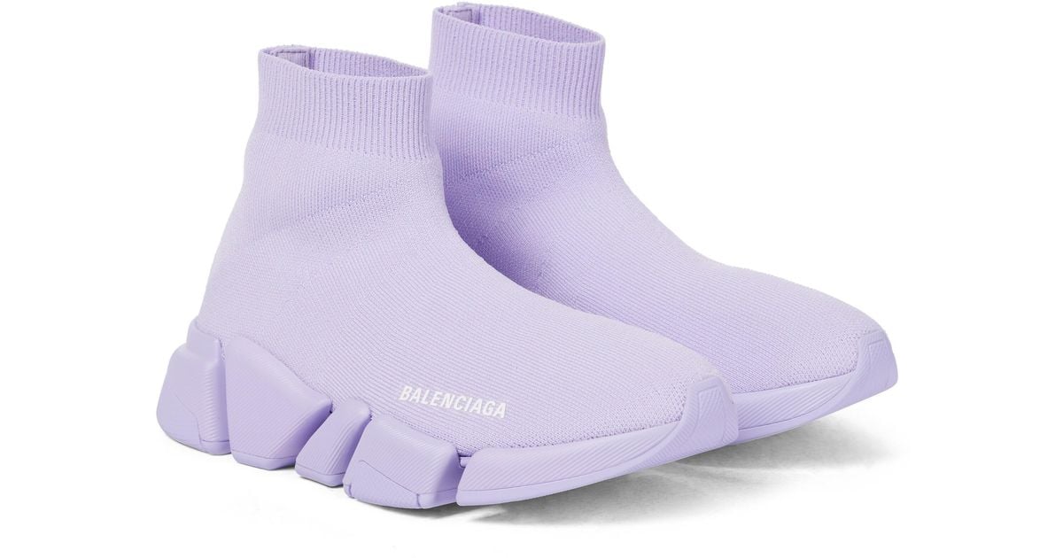 purple and blue balenciaga