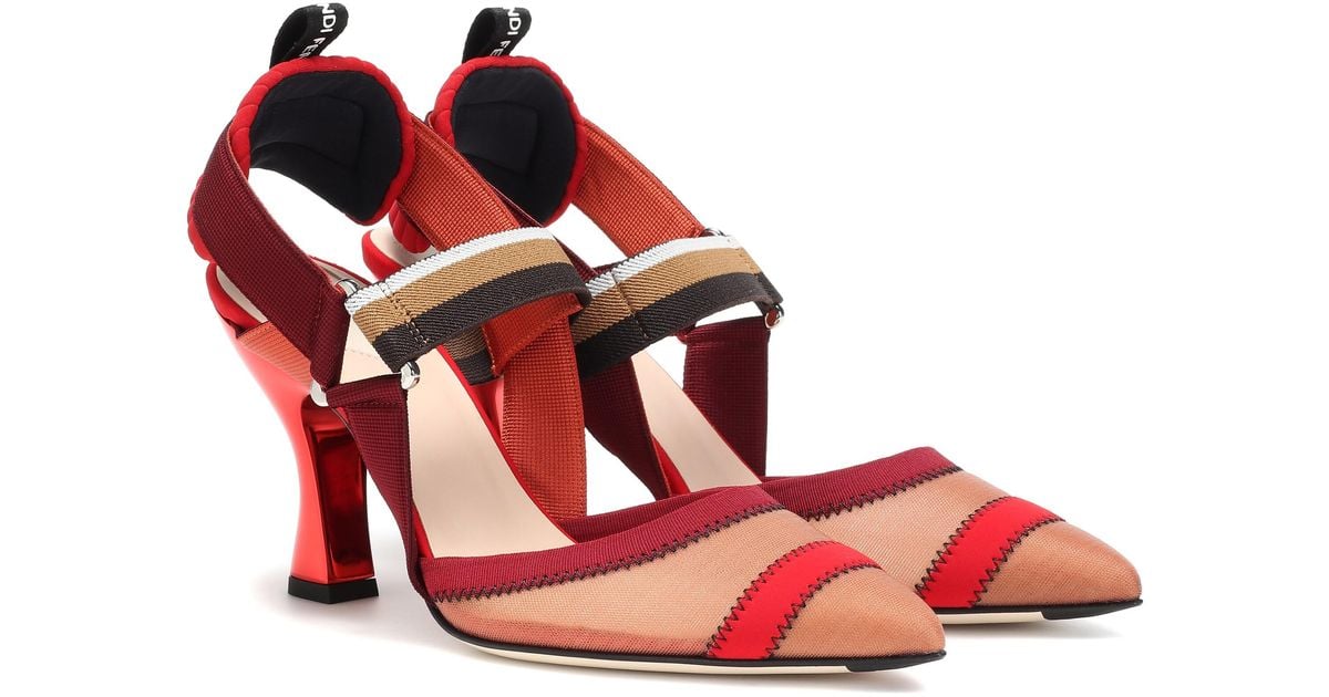 fendi colibrì pumps