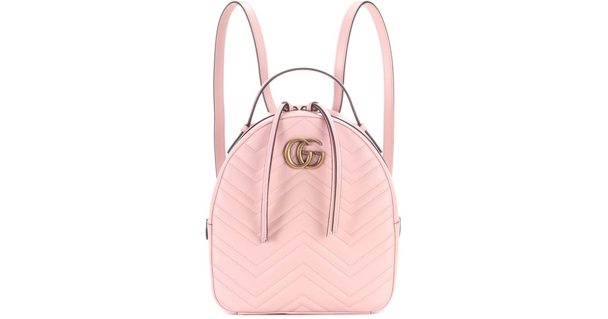 pink gucci backpack