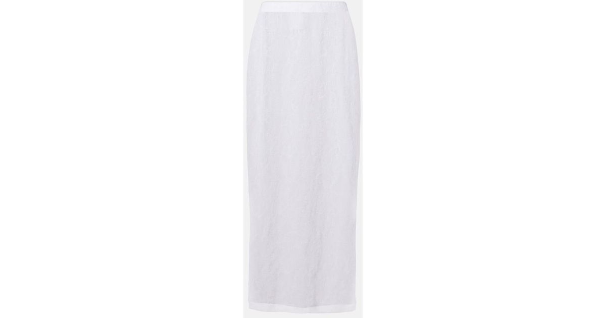 White Lace Skirt