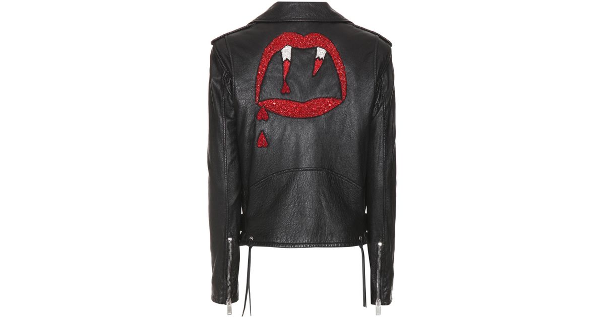 saint laurent blood luster jacket
