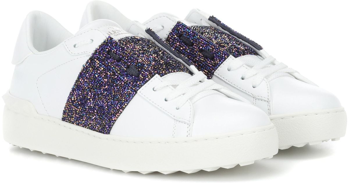valentino sneakers swarovski