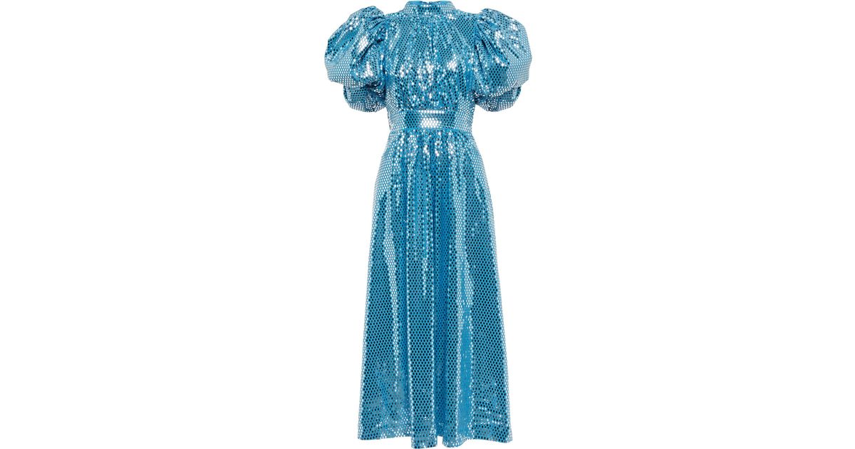 rotate birger christensen purple dress