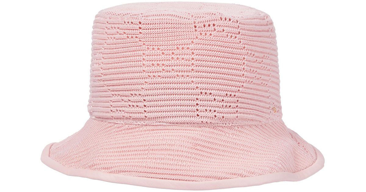 Gucci GG Crochet Cotton Bucket Hat in 