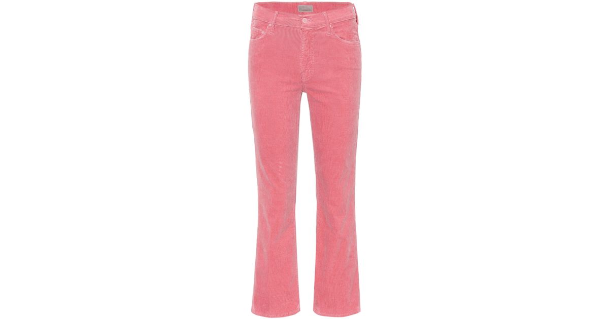 Outsider Cropped Corduroy Jeans 