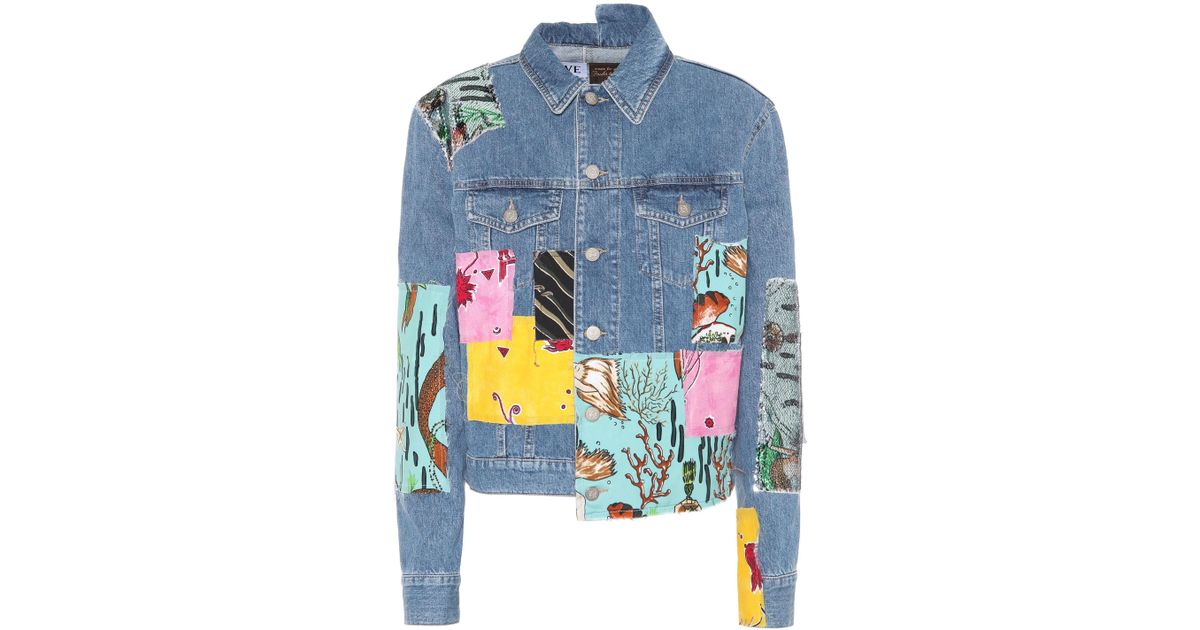 Ibiza Patchwork Denim Jacket 