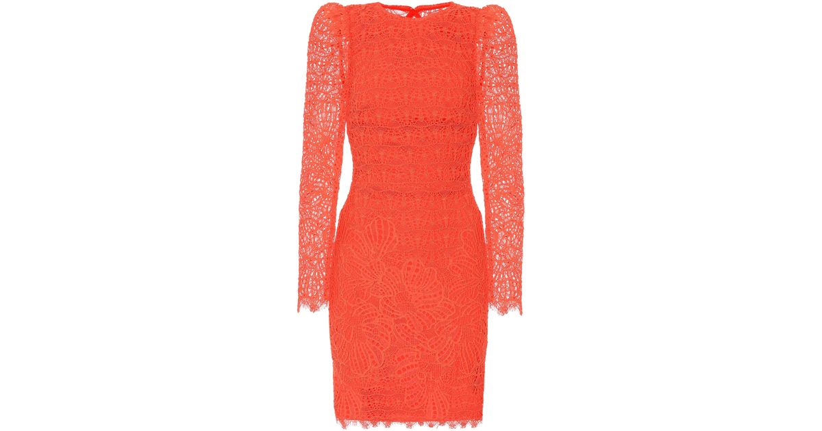 rebecca vallance orange dress