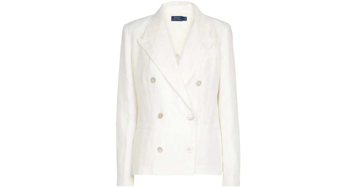 Polo Ralph Lauren Double-breasted Linen 