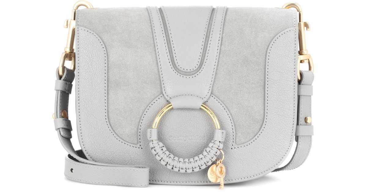 hana medium leather shoulder bag