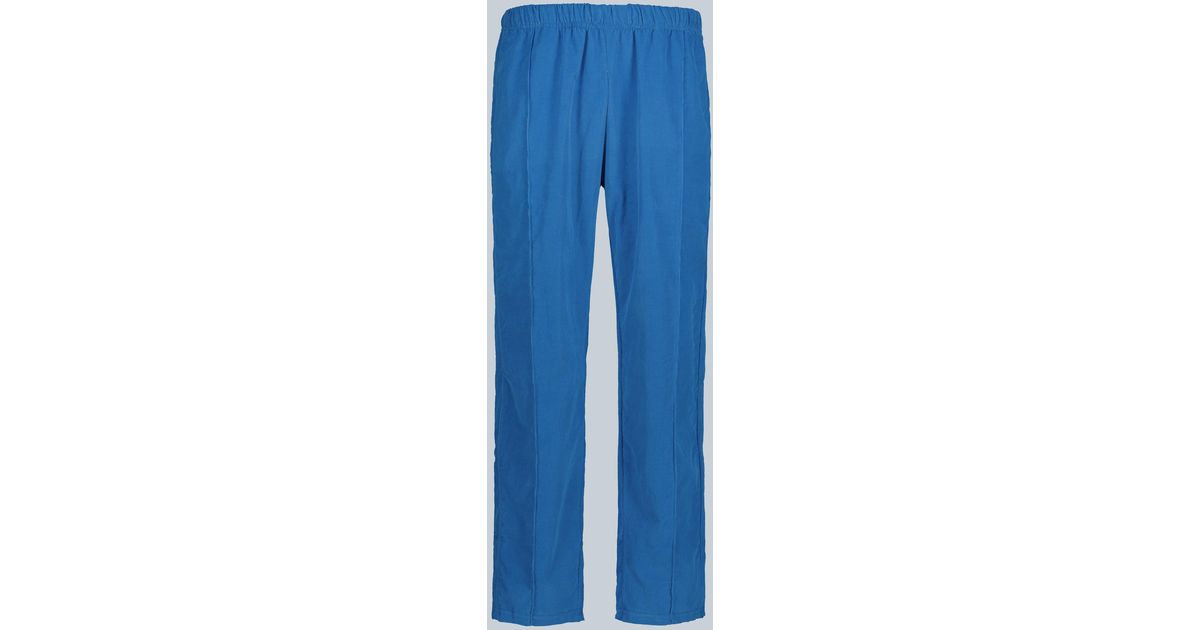 Les Tien Corduroy Cotton Pants in Blue for Men - Lyst