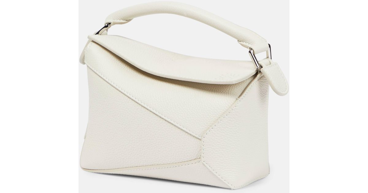 Loewe white puzzle clearance bag