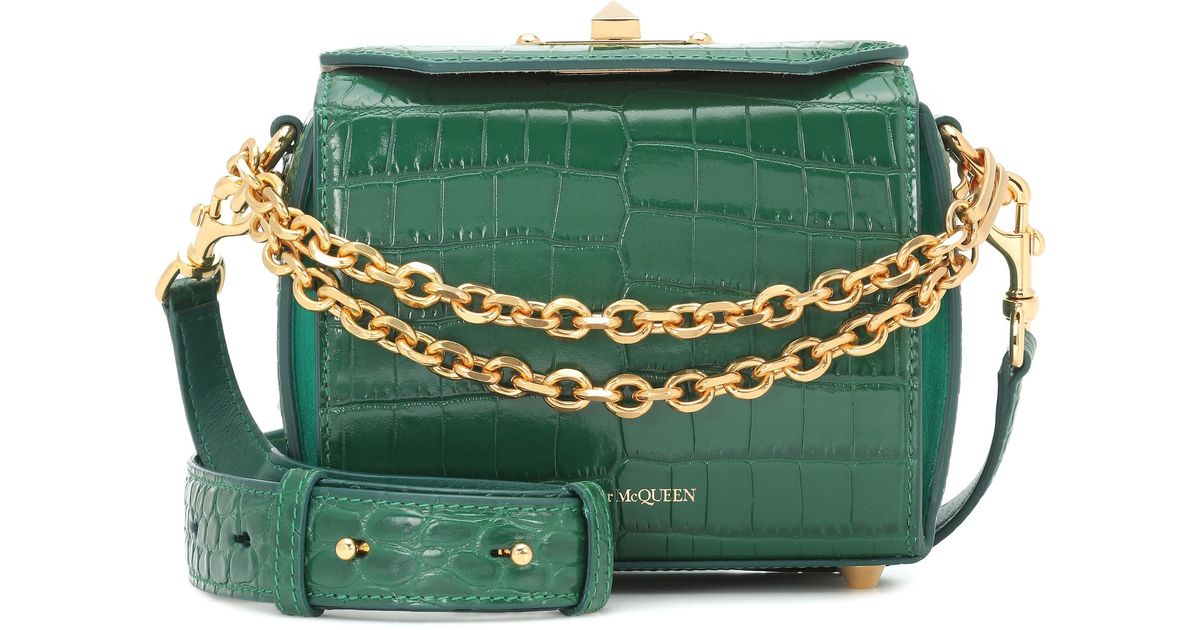 alexander mcqueen green bag