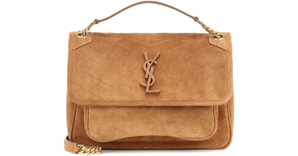 ysl niki medium suede
