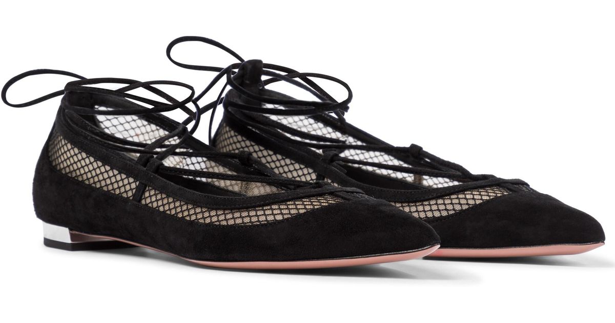 aquazzura dalia flats