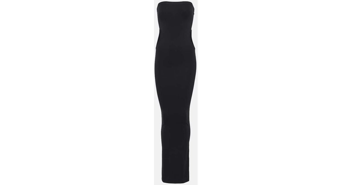 Wolford Fatal strapless jersey maxi dress Wolford