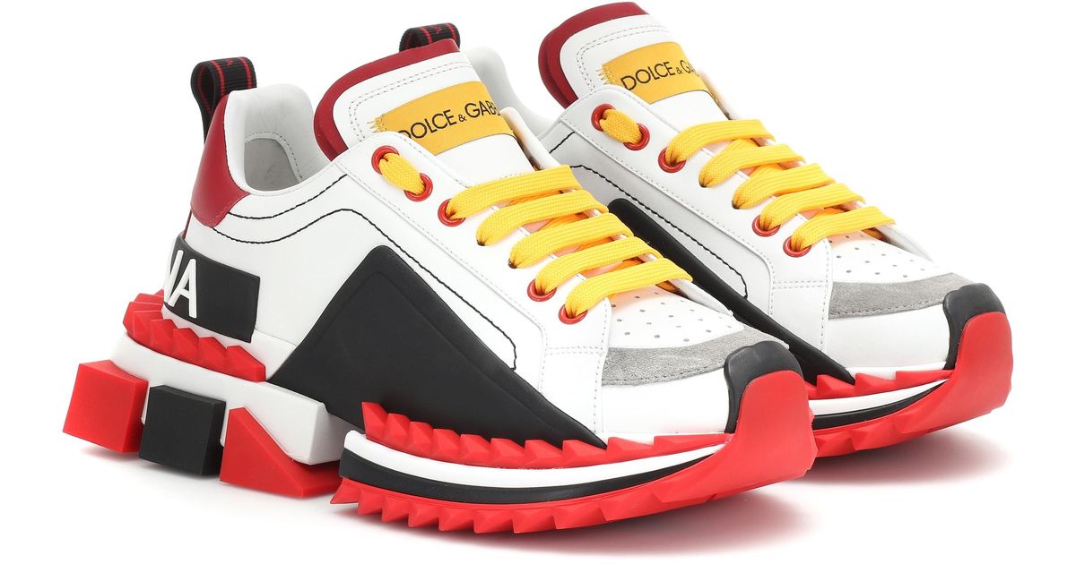 Dolce & Gabbana Super Queen Multicolor Sneakers | Lyst