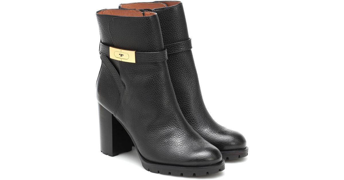 tory burch lila patchwork boot