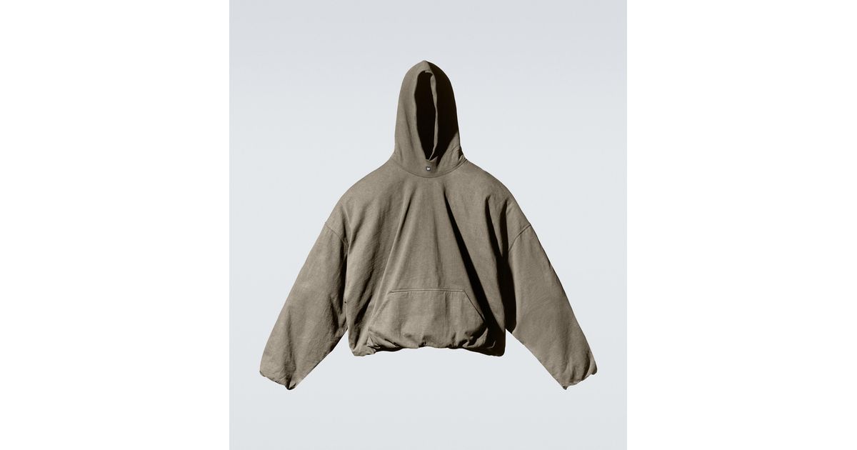 YEEZY GAP ENGINEERED BY BALENCIAGA Padded Cotton Hoodie in Natural for Men  | Lyst Canada