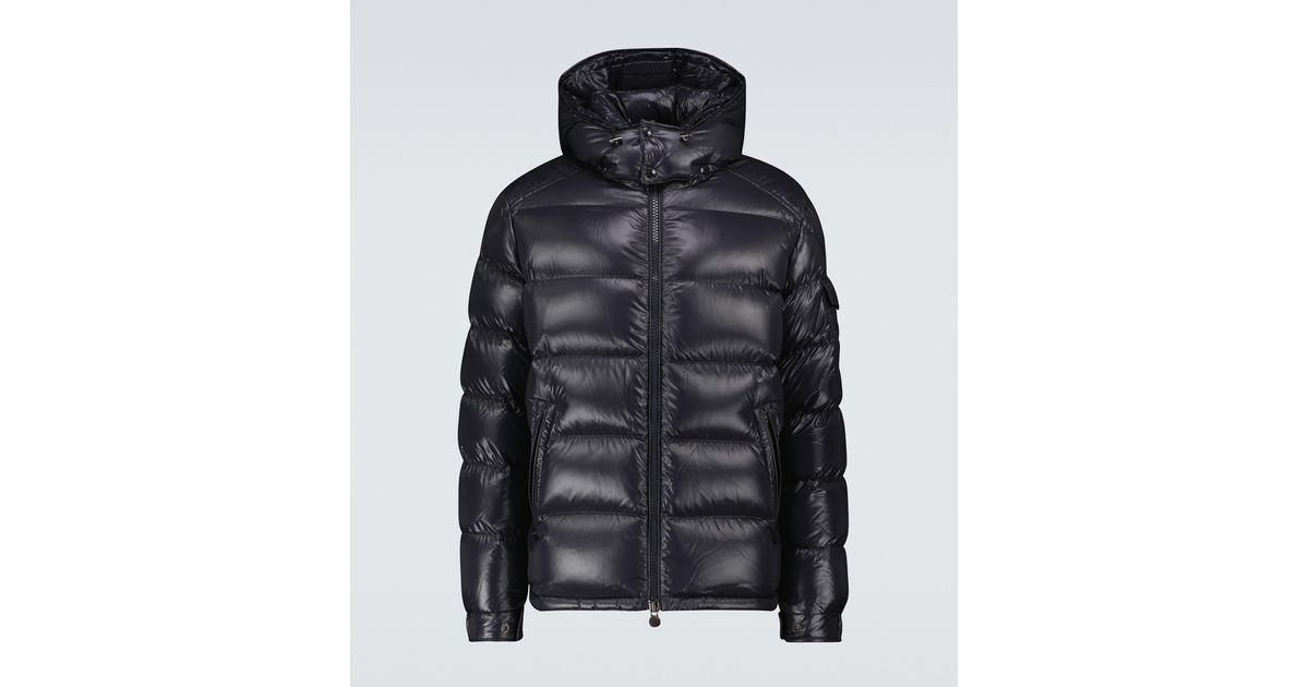 Moncler Maya Technical Down Jacket in Black for Men | Lyst Canada
