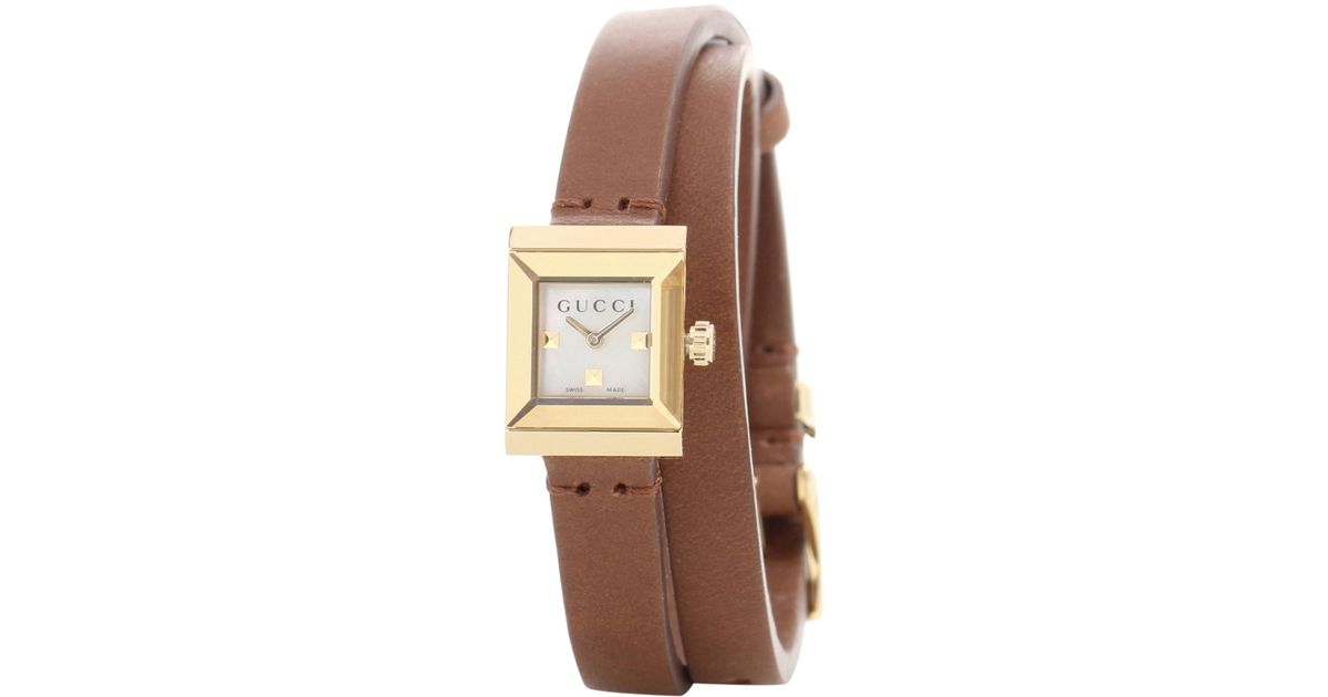 Gucci G-frame Small Square Leather 