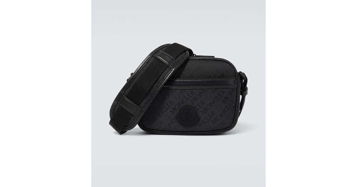 Moncler Technical Crossbody Bag in Black for Men | Lyst