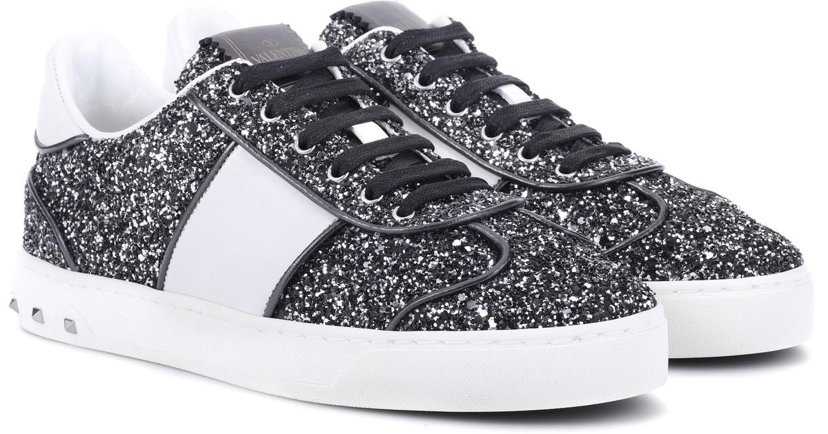 valentino fly crew glitter