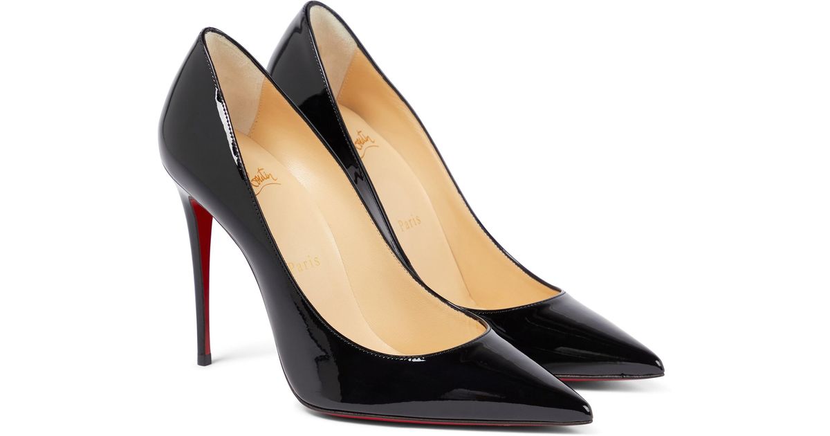 Christian Louboutin Kate 554 100 Pumps in Black | Lyst