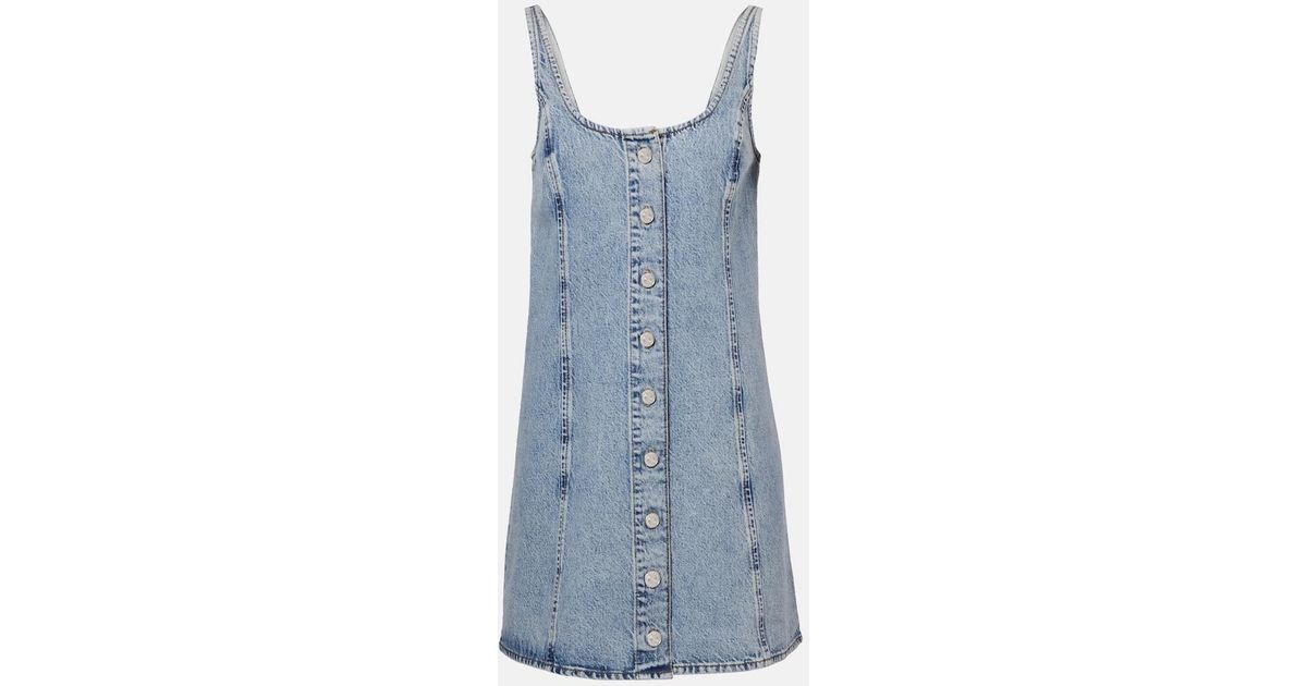 frame denim shift dress FRAME The Play Dress