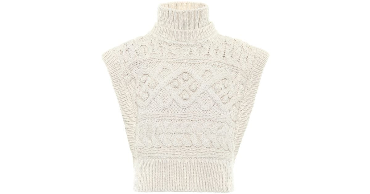 isabel marant knit vest