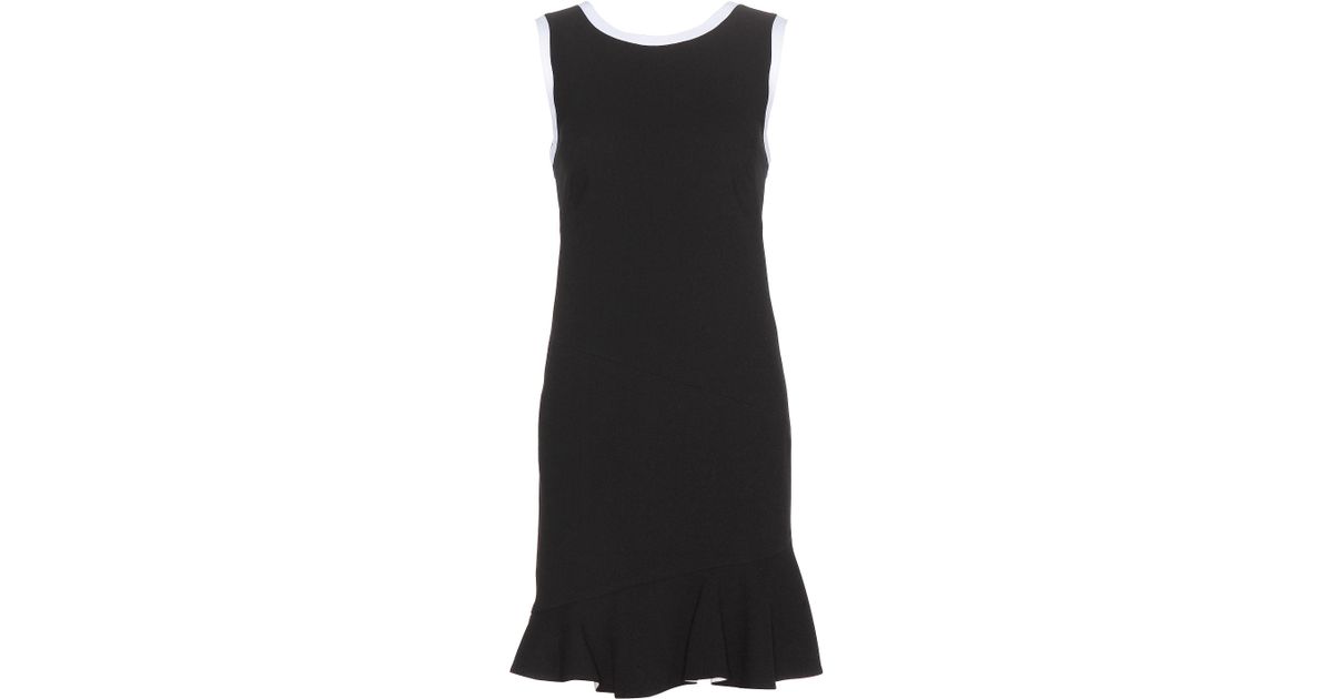 Emilio Pucci Stretch Wool Dress in Black - Save 25% - Lyst