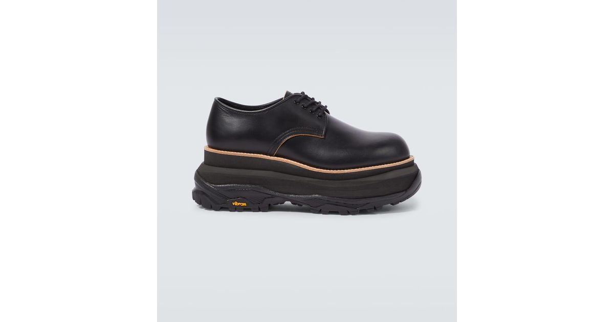 Men's Leather Derby Shoes - Smart-Casual & Comfortable