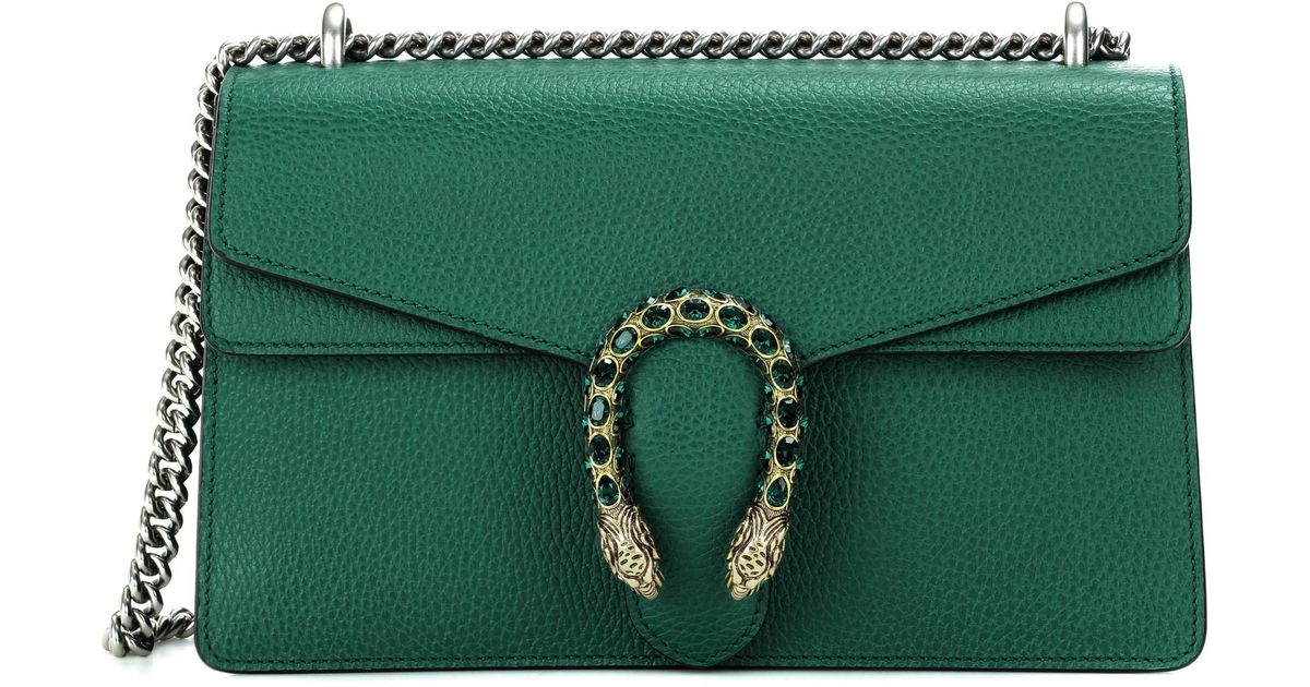 Gucci Dionysus Small Leather Shoulder Bag in Emerald (Green) - Save 15% - Lyst