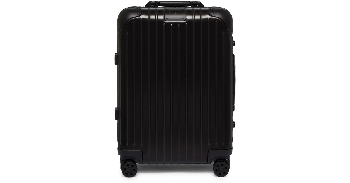 RIMOWA Original Cabin Suitcase in Black Lyst UK