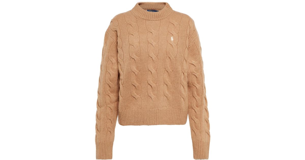 Polo Ralph Lauren Cable-knit Wool And 