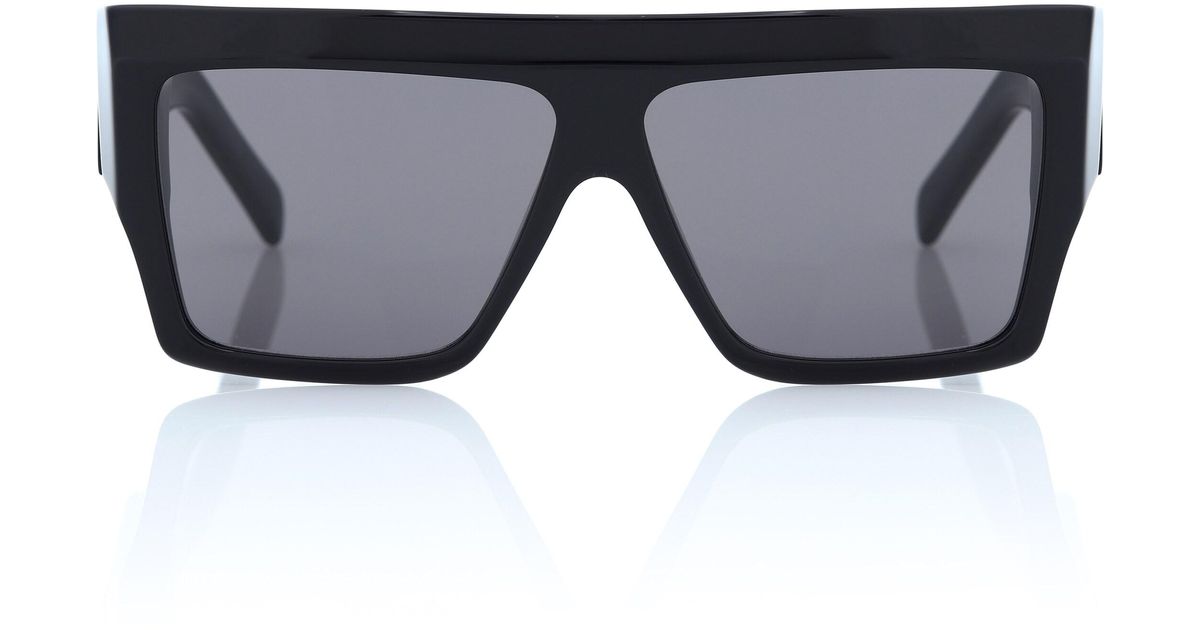 celine bold flat top acetate sunglasses